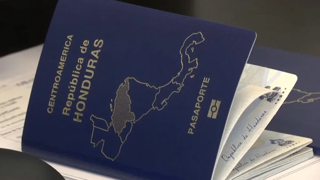 Pasaporte hondureño