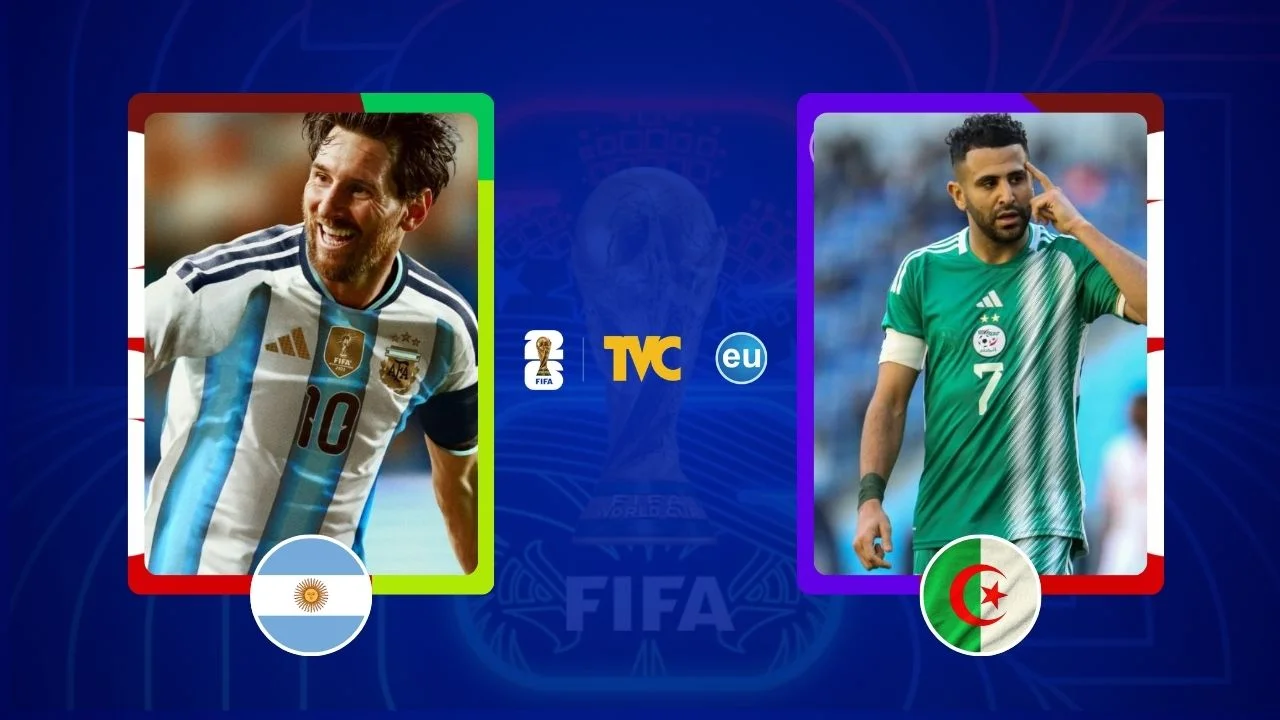 Argentina vs Argelia EN VIVO hoy: hora, canal y posibles alineaciones del Mundial 2026 Imagen de Argentina vs Argelia EN VIVO hoy: hora, canal y posibles alineaciones del Mundial 2026