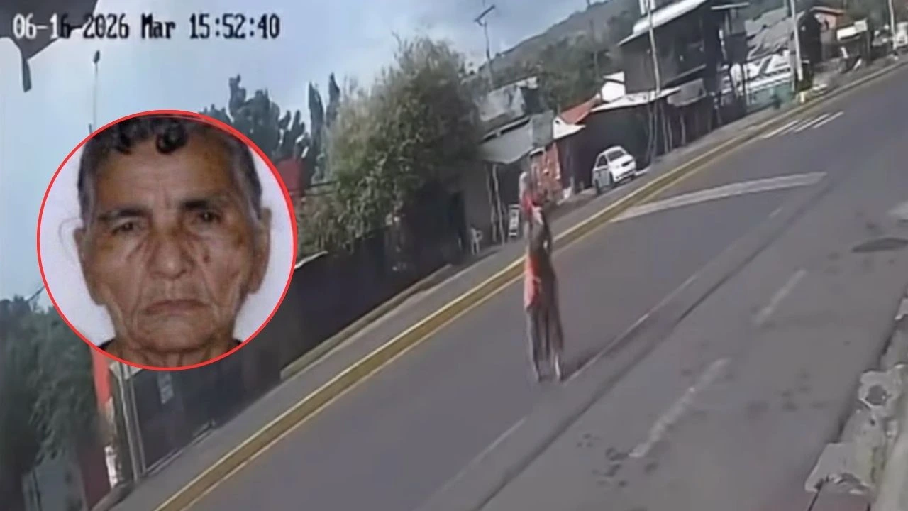 Video capta instante en que motociclista atropella a abuela en San Lorenzo Imagen de Video capta instante en que motociclista atropella a abuela en San Lorenzo