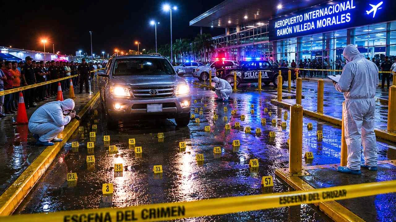 57 disparos convirtieron el aeropuerto de SPS en un cementerio Imagen de 57 disparos convirtieron el aeropuerto de SPS en un cementerio