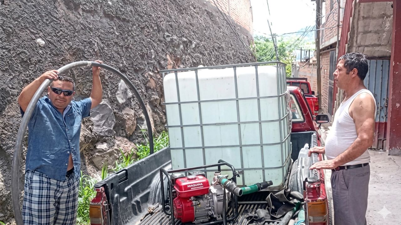 «Llevamos 6 meses sin agua y tenemos hijos»: vecinos de El Carrizal #2 Imagen de «Llevamos 6 meses sin agua y tenemos hijos»: vecinos de El Carrizal #2