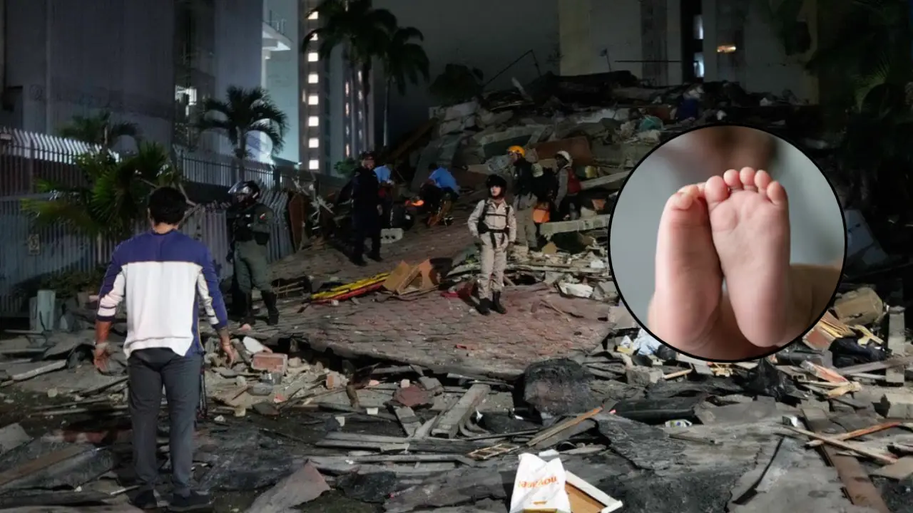 Imagen de Video capta el nacimiento de bebé entre los escombros tras terremotos en Venezuela