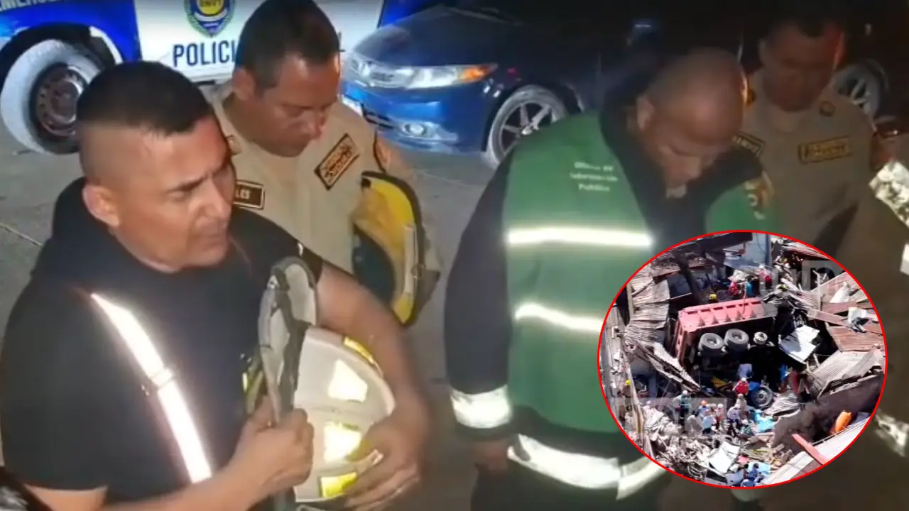 VIDEO: Bomberos oran tras tragedia que dejó ocho muertos en Villa Nueva Imagen de VIDEO: Bomberos oran tras tragedia que dejó ocho muertos en Villa Nueva