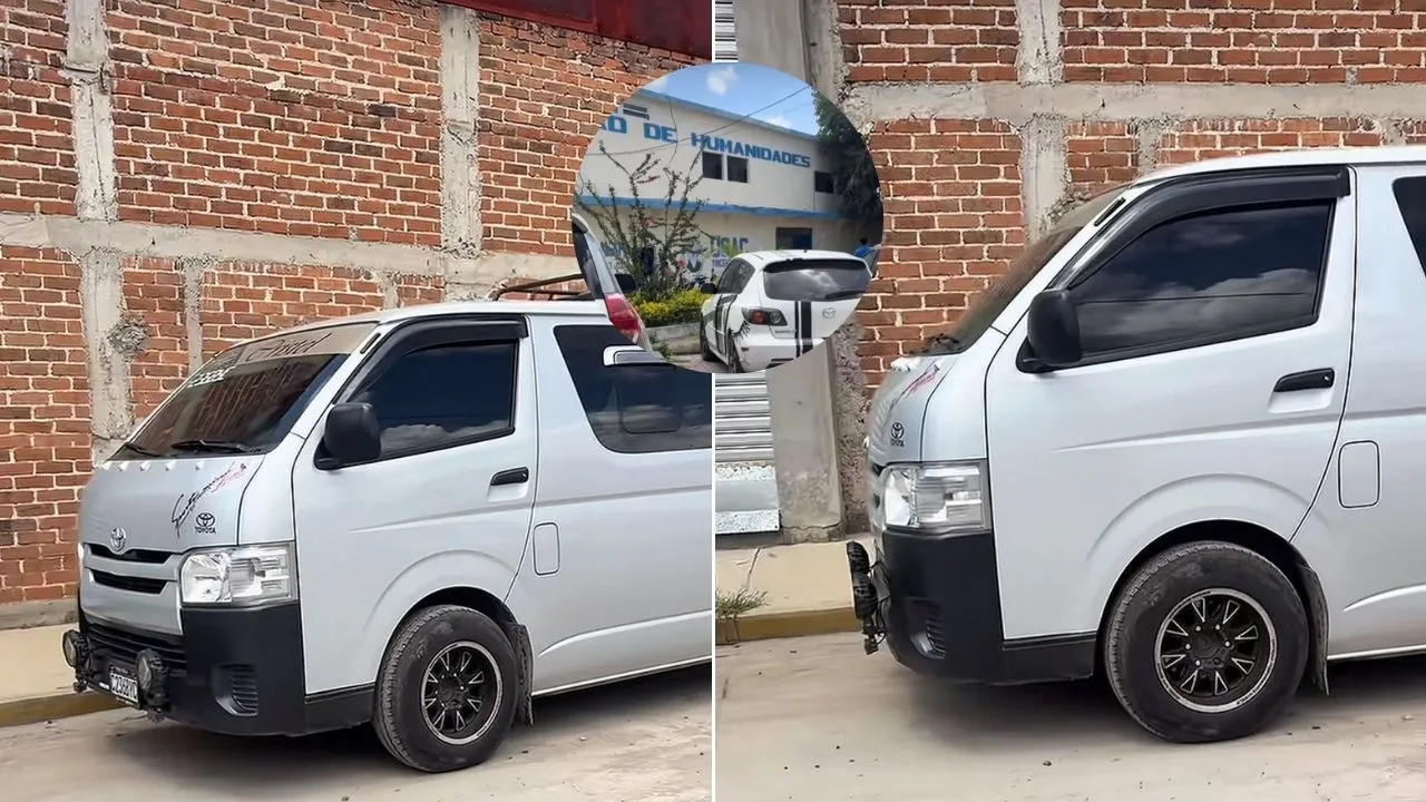 Imagen de Video: Estudiante presume su 'busito' para ir a la universidad