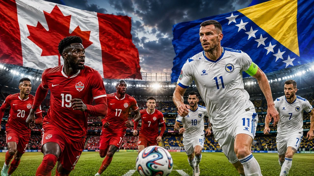 Canadá vs Bosnia y Herzegovina: en vivo, hora y posibles alineaciones del Mundial 2026 Imagen de Canadá vs Bosnia y Herzegovina: en vivo, hora y posibles alineaciones del Mundial 2026