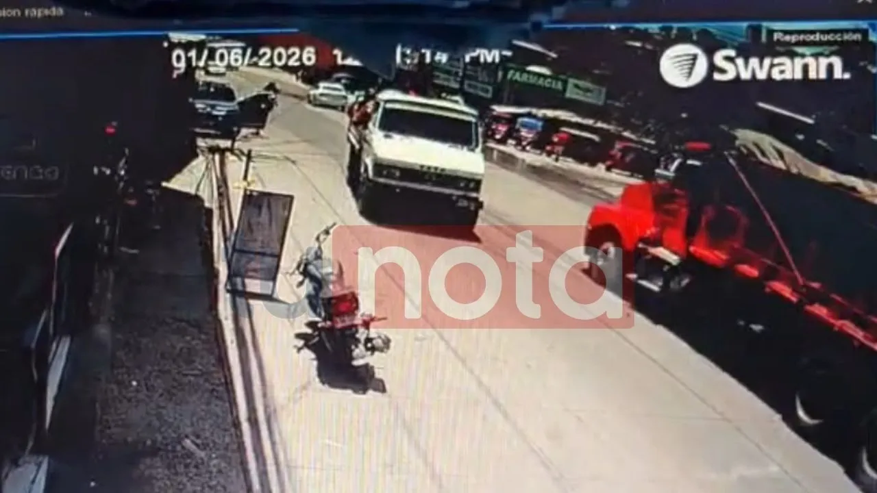 Video capta momentos previos al accidente de volqueta en colonia Villa Nueva Imagen de Video capta momentos previos al accidente de volqueta en colonia Villa Nueva