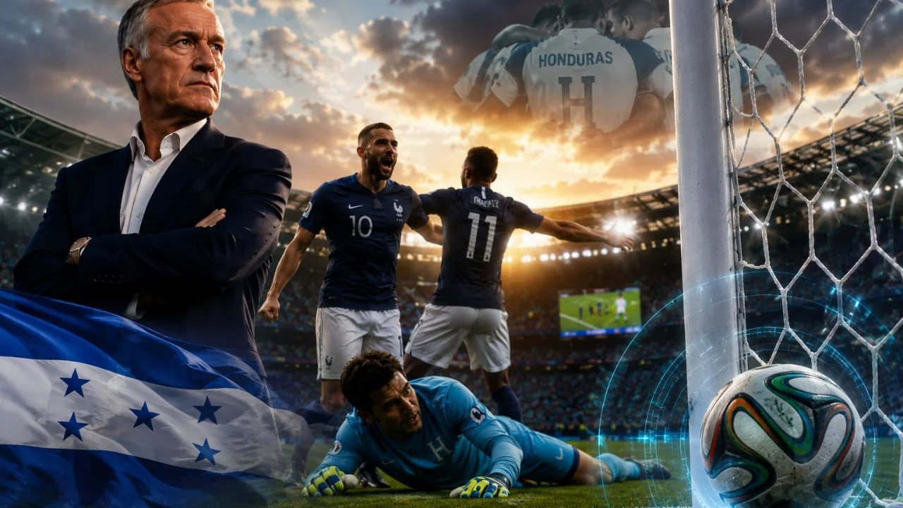 Imagen de Honduras, testigo de dos momentos históricos para Francia y la FIFA