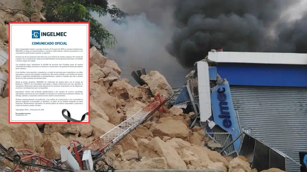 Imagen de Empresa afectada se pronuncia tras derrumbe en bodegas del Anillo periférico