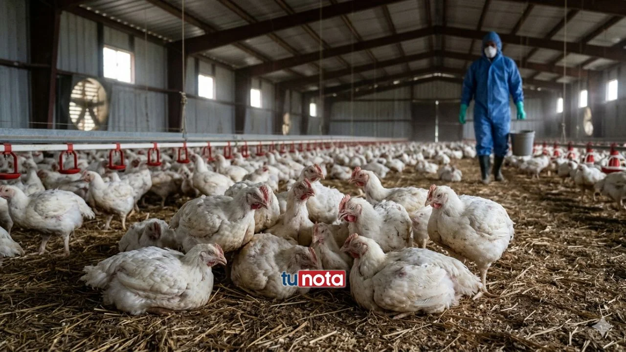 Sacrificarán 32,000 aves en Santa Bárbara por brote de gripe aviar en Honduras Imagen de Sacrificarán 32,000 aves en Santa Bárbara por brote de gripe aviar en Honduras