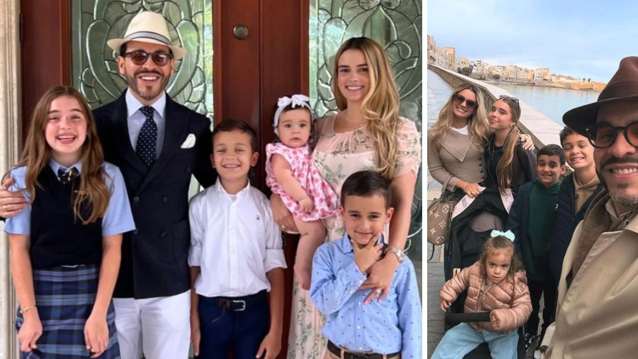 Hijos de Abelardo de la Espriella: Edad de Lucía, Salvador, Filippo y Francesca Imagen de Hijos de Abelardo de la Espriella: Edad de Lucía, Salvador, Filippo y Francesca