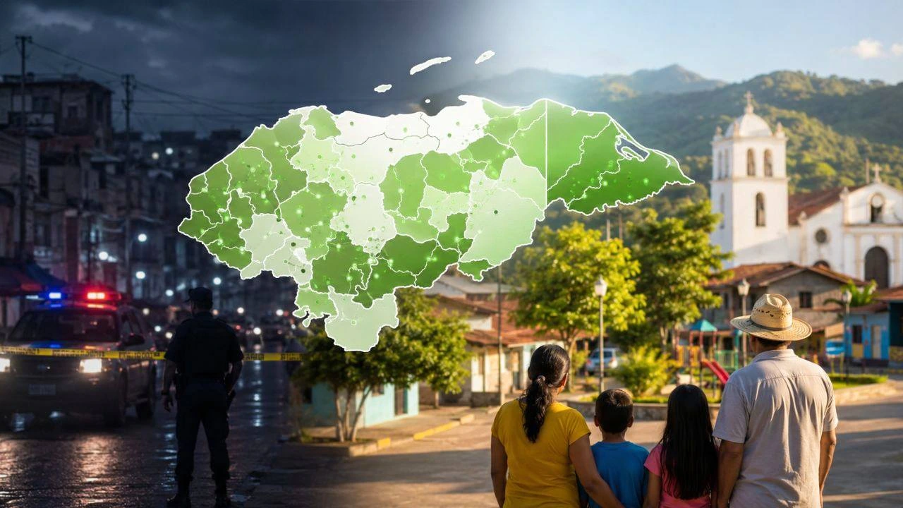 108 municipios sin asesinatos: la otra cara de la seguridad en Honduras Imagen de 108 municipios sin asesinatos: la otra cara de la seguridad en Honduras