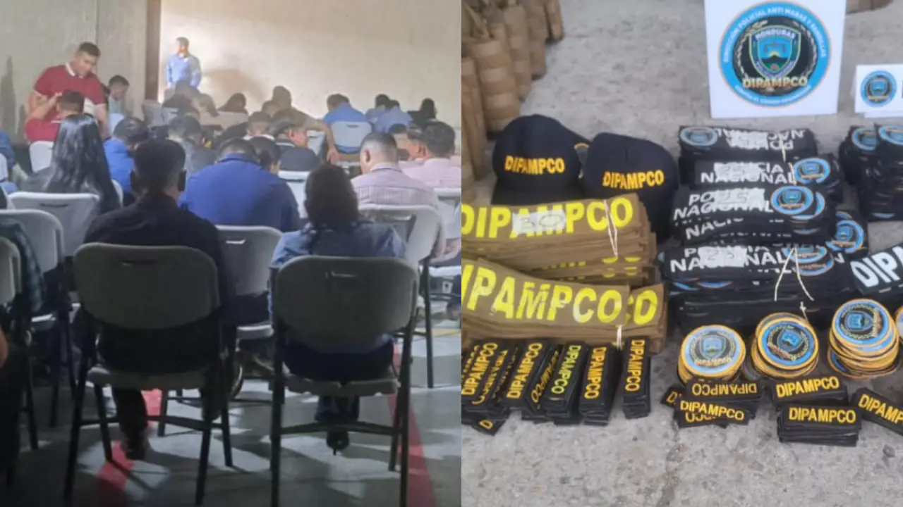 Imagen de Agentes de la extinta Dipampco en evaluación para integrar División Antiextorsión
