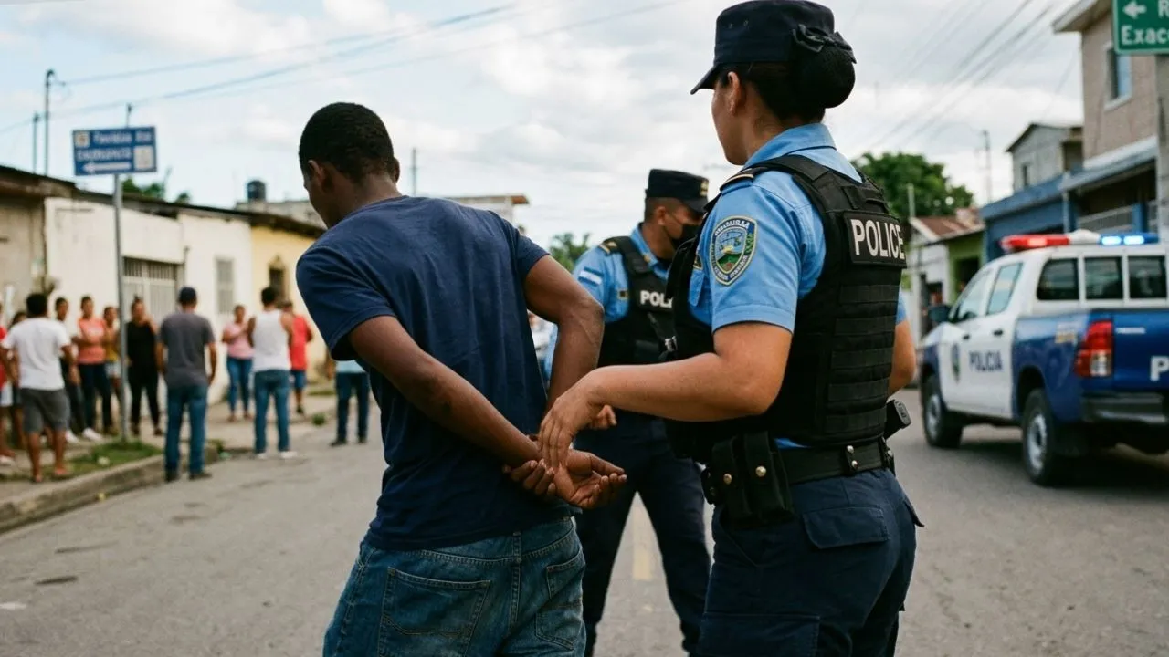 Hondureño mordió a una policía mientras era arrestado por agredir a su pareja Imagen de Hondureño mordió a una policía mientras era arrestado por agredir a su pareja