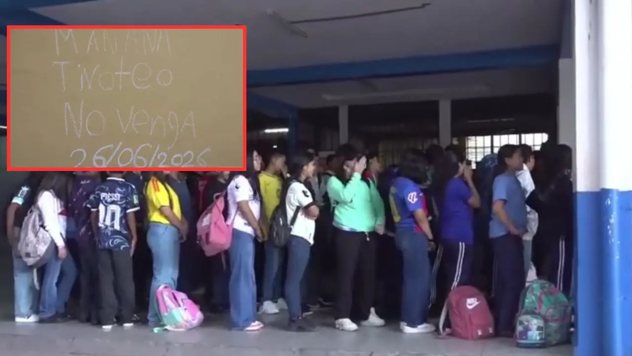 Imagen de 'Mañana hay tiroteo': estudiantes en pánico tras amenazas en escuela de Tegucigalpa