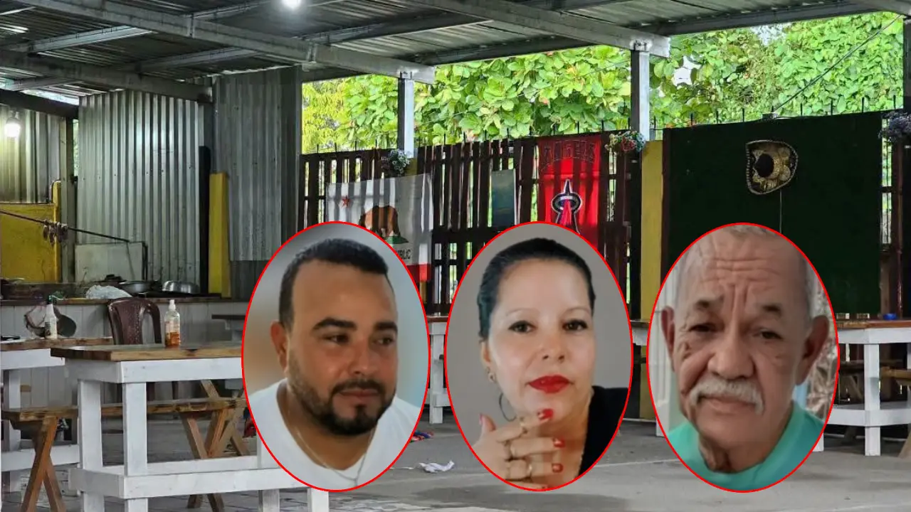 Dueño, empleada y cliente: identifican víctimas de masacre en restaurante de Cortés Imagen de Dueño, empleada y cliente: identifican víctimas de masacre en restaurante de Cortés