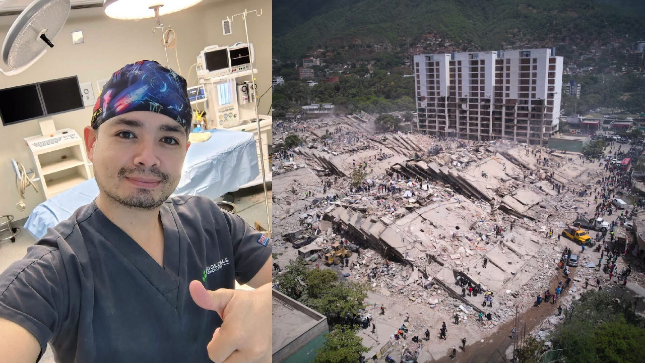 Imagen de Médico hondureño se suma al rescate de víctimas tras terremotos en Venezuela