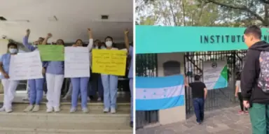 Imagen de Médicos y docentes se van a protestas por promesas rotas del Gobierno