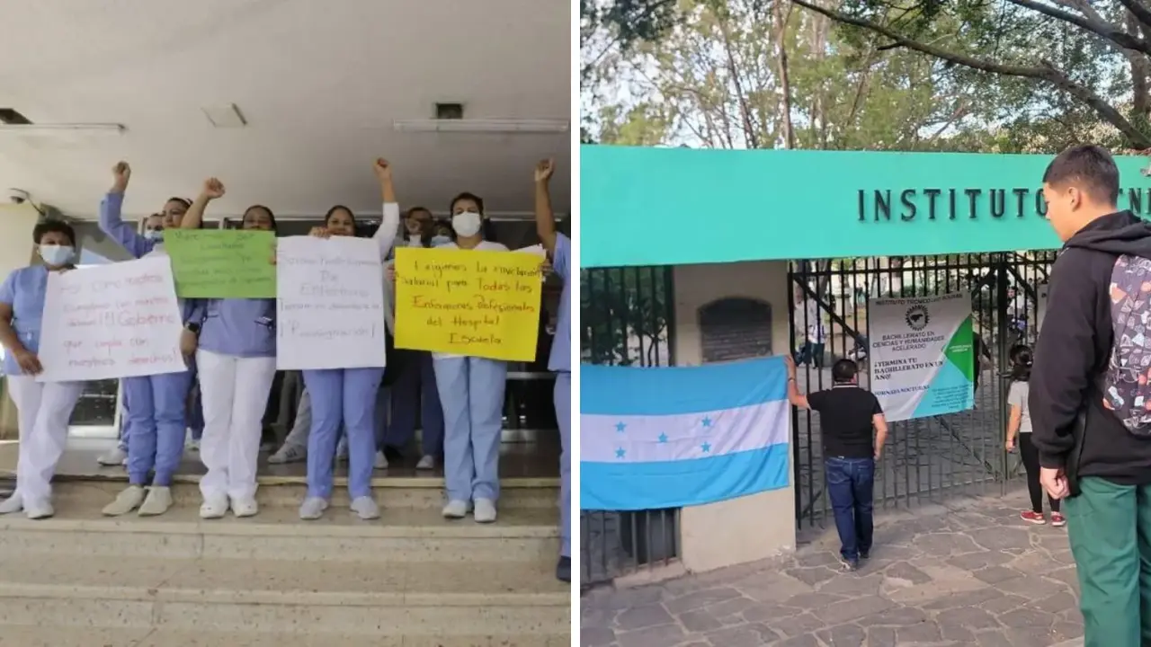 Médicos y docentes se van a protestas por promesas rotas del Gobierno Imagen de Médicos y docentes se van a protestas por promesas rotas del Gobierno