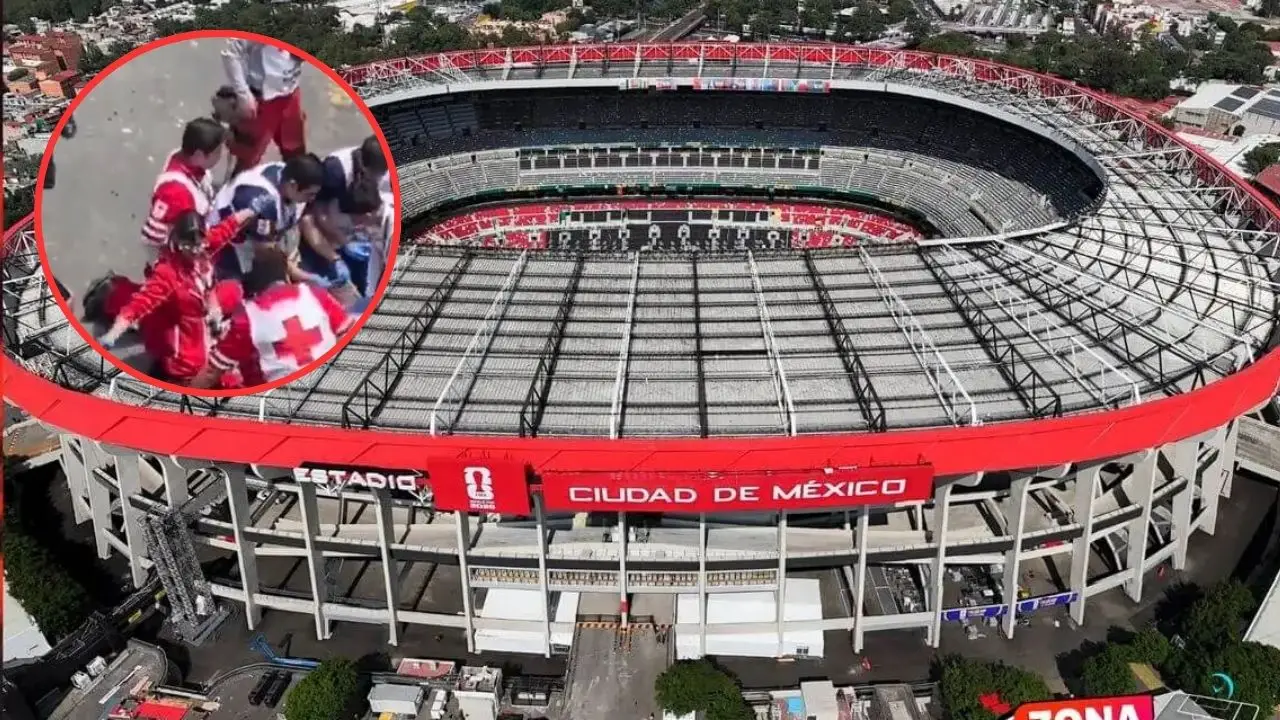 Imagen de Muere aficionado alemán en la inauguración del Mundial 2026 en el Estadio Azteca