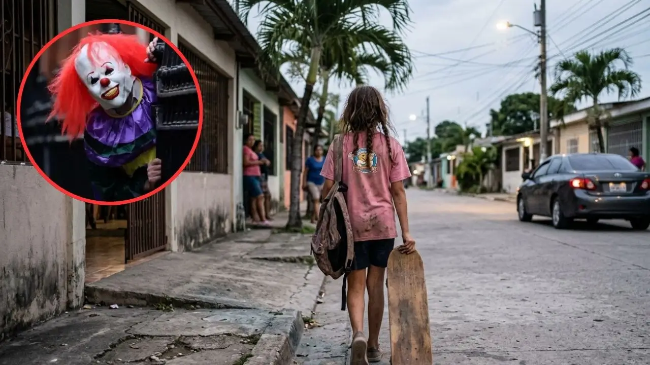 Imagen de Niña de 11 años se salva de ser secuestrada por 'payasos' en San Pedro Sula