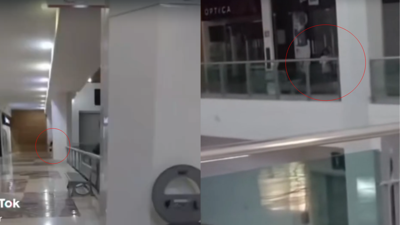 'Vámonos': niña fantasma asusta a empleados de centro comercial Imagen de 'Vámonos': niña fantasma asusta a empleados de centro comercial