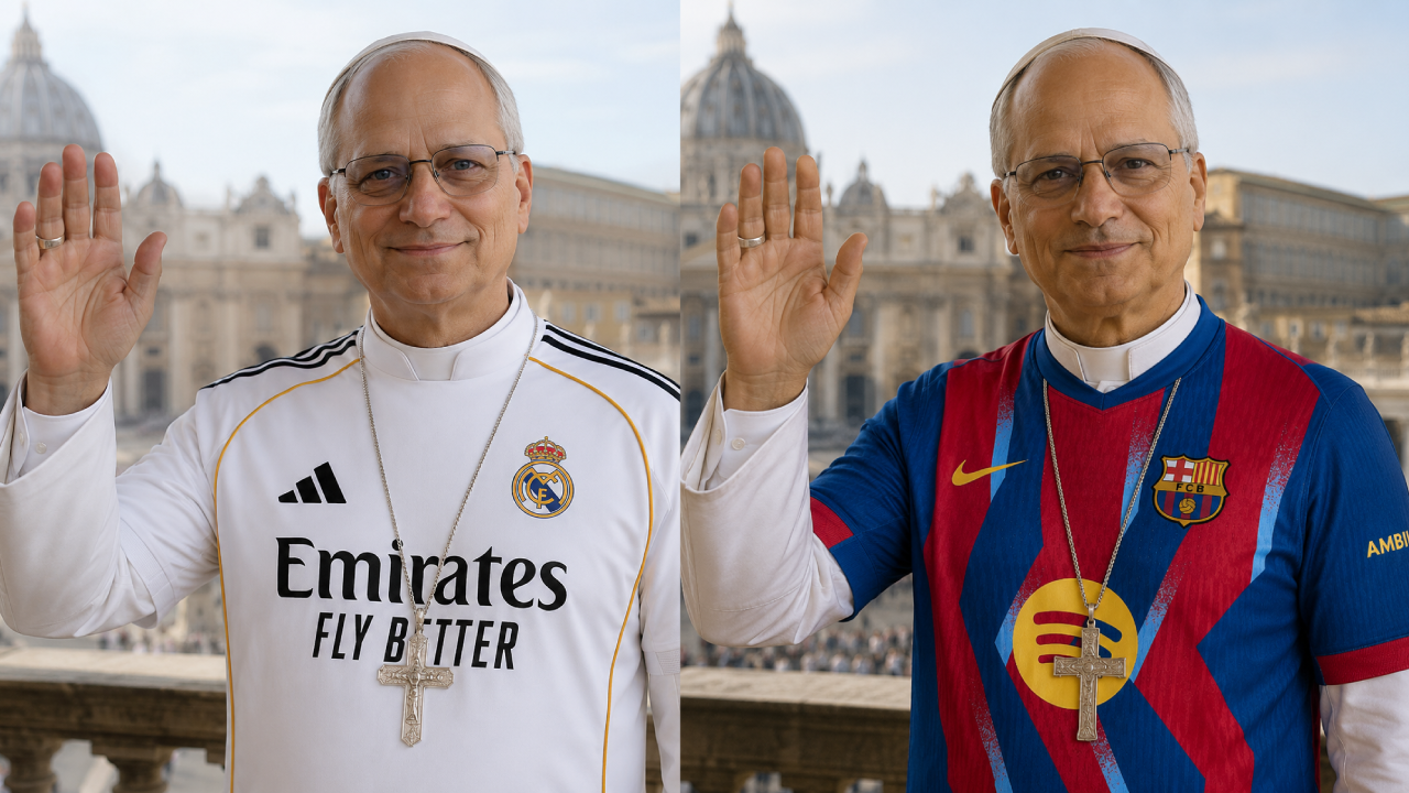 ¿Real Madrid o Barcelona? Esto confiesa el Papa León XIV en su vuelo a España Imagen de ¿Real Madrid o Barcelona? Esto confiesa el Papa León XIV en su vuelo a España