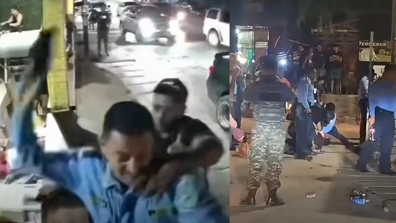 Videos muestran pelea entre policías y ciudadanos: hay varios detenidos Imagen de Videos muestran pelea entre policías y ciudadanos: hay varios detenidos