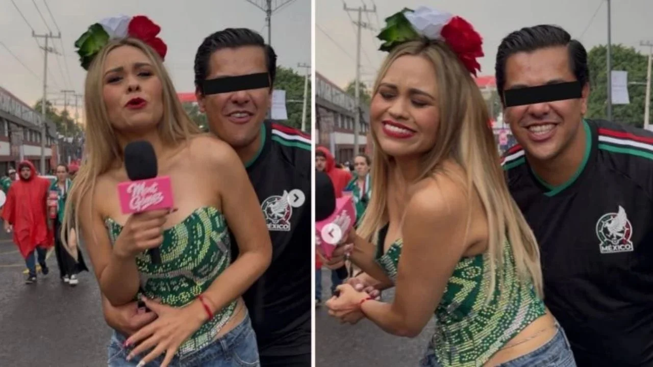 Video: Acosan a periodista mientras informaba sobre triunfo de México Imagen de Video: Acosan a periodista mientras informaba sobre triunfo de México