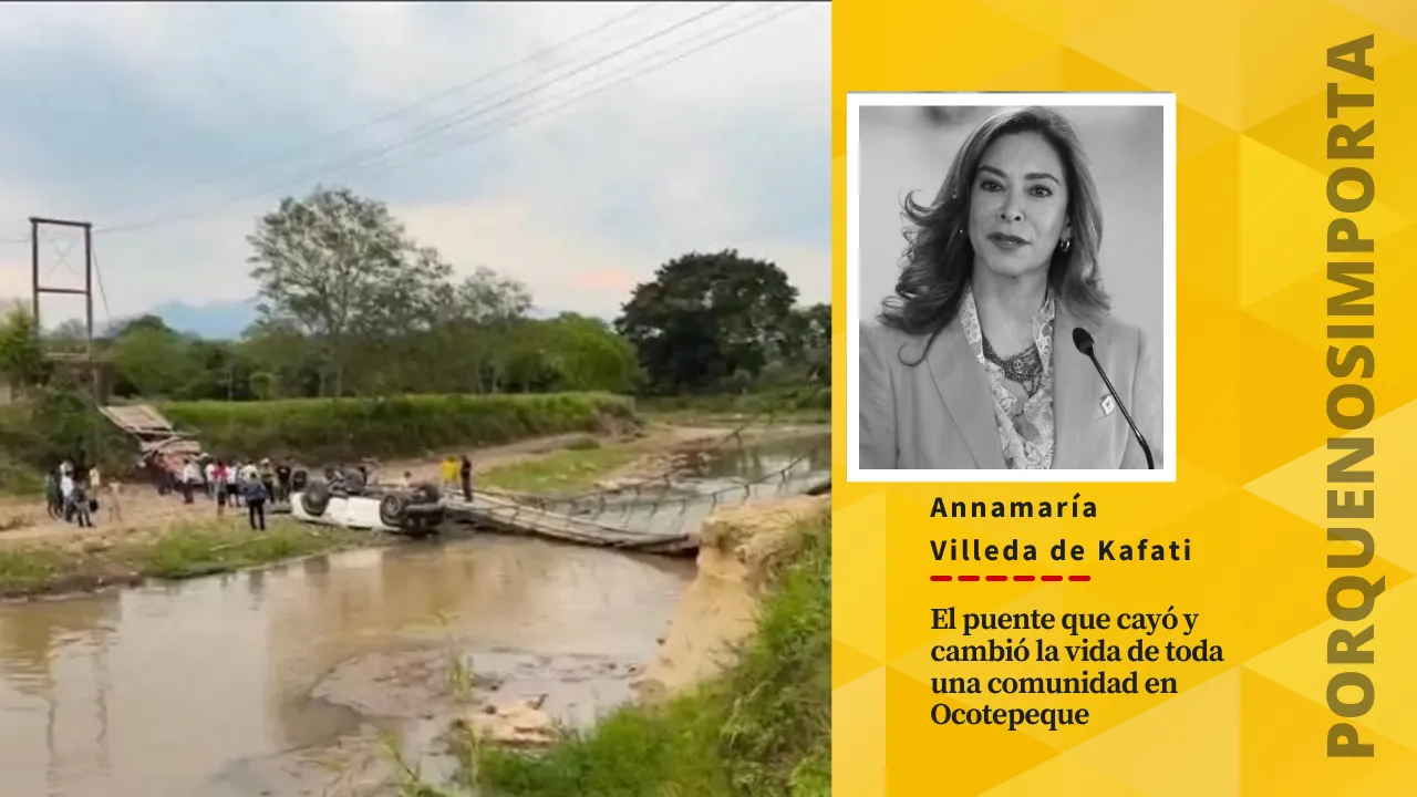 El puente que cayó y cambió la vida de toda una comunidad en Ocotepeque Imagen de El puente que cayó y cambió la vida de toda una comunidad en Ocotepeque
