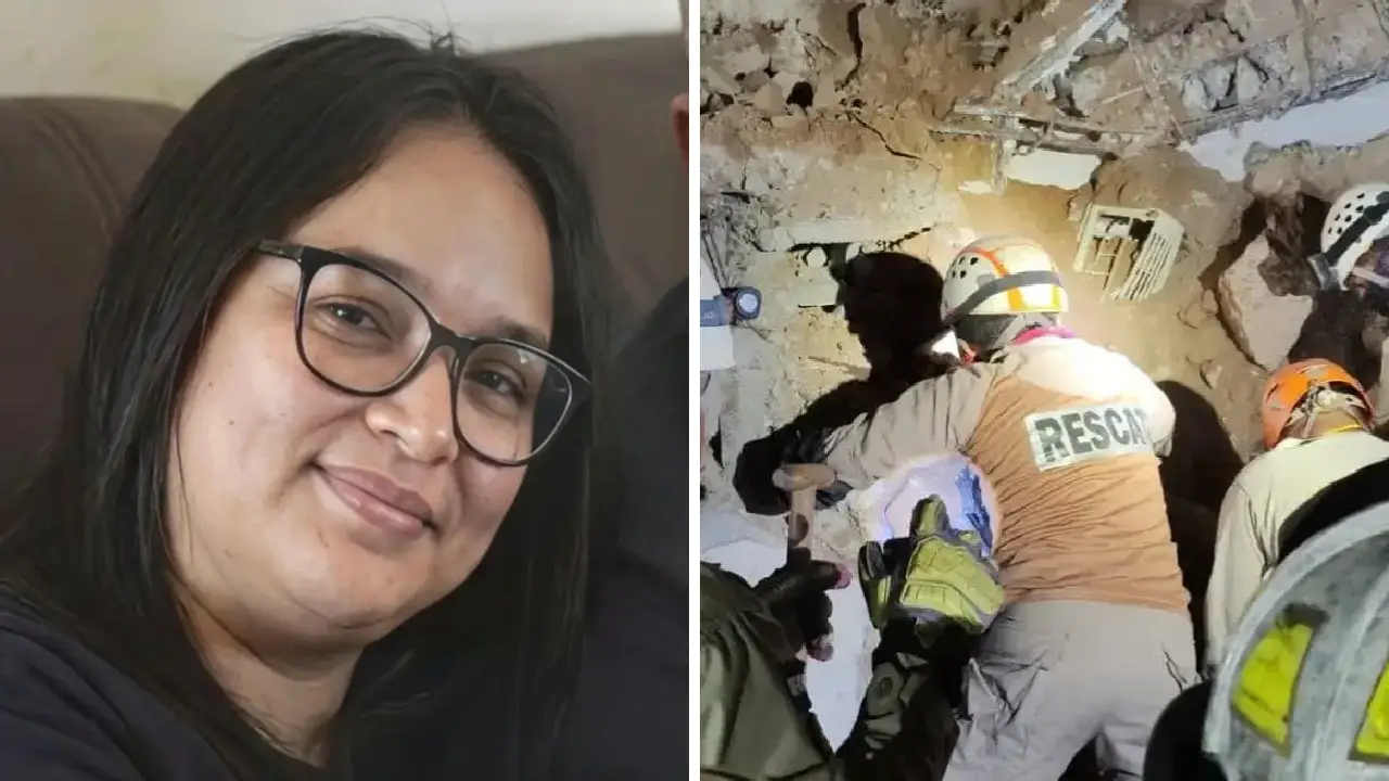 Imagen de Recuperan el cuerpo de Karen Girón, tercera víctima del derrumbe en Anillo Periférico