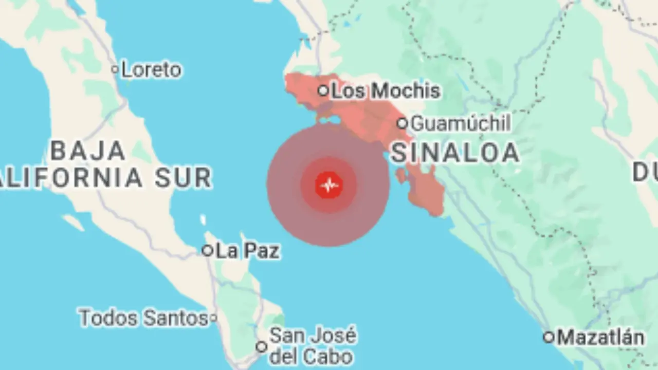 Sismo de 6,1 sacude el Golfo de California y Sinaloa en México Imagen de Sismo de 6,1 sacude el Golfo de California y Sinaloa en México