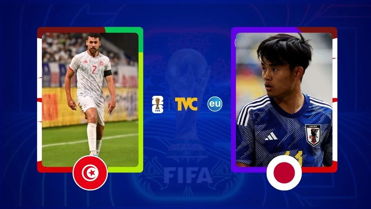 Túnez vs Japón EN VIVO HOY: dónde seguir y alineaciones del Mundial 2026 Imagen de Túnez vs Japón EN VIVO HOY: dónde seguir y alineaciones del Mundial 2026