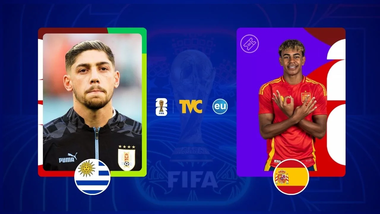 Imagen de Uruguay vs España EN VIVO HOY: hora, canal y posibles alineaciones del Mundial 2026