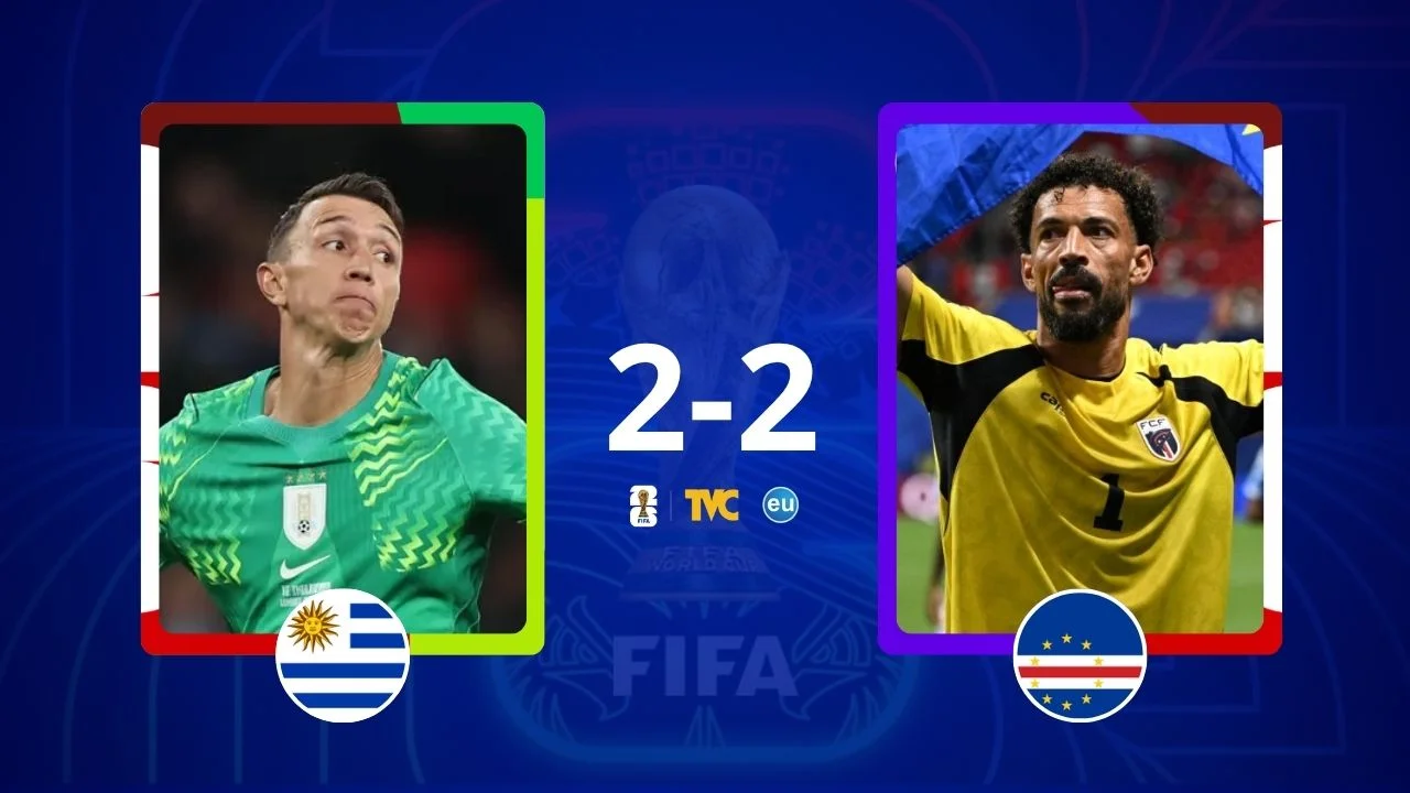 Imagen de Cabo Verde no agachó la cabeza ante Uruguay y se mantiene invicto en el Mundial