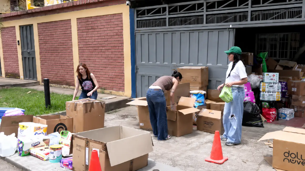 Imagen de Venezolanos en Honduras recolectan ayuda para víctimas de los terremotos