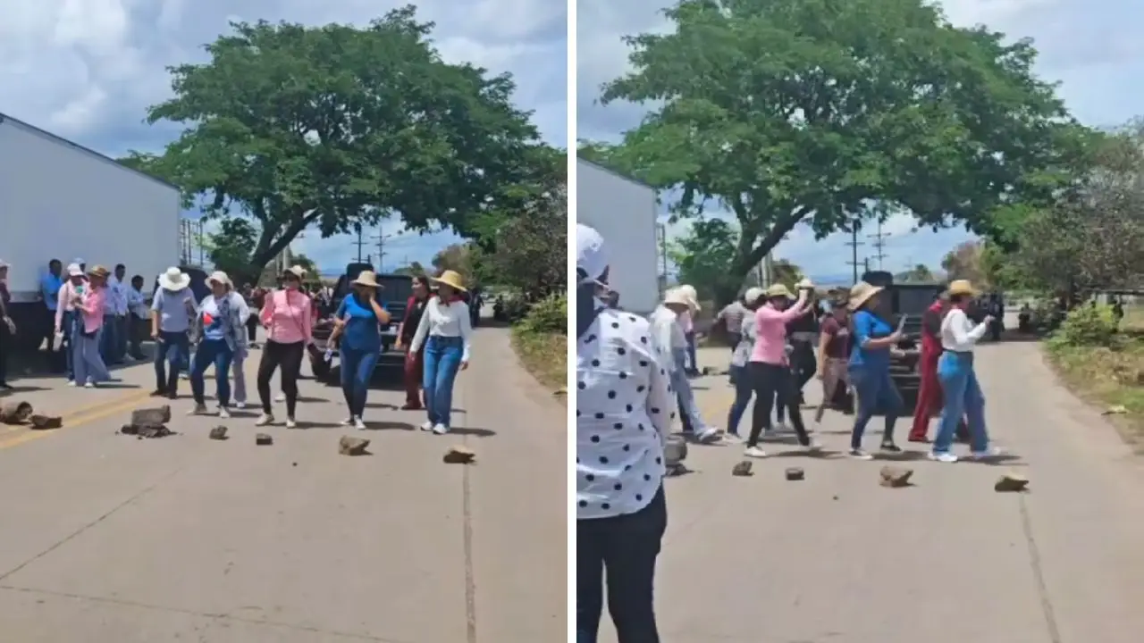 Imagen de Video: Maestras protestan al ritmo del “meneaíto” en Colón