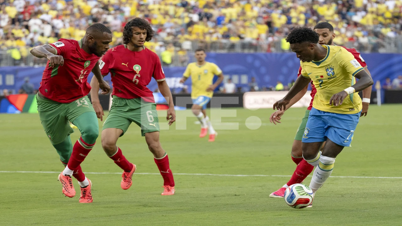 Brasil vs Marruecos EN VIVO: Vinicius Jr. anota golazo para emparejar las acciones Imagen de Brasil vs Marruecos EN VIVO: Vinicius Jr. anota golazo para emparejar las acciones