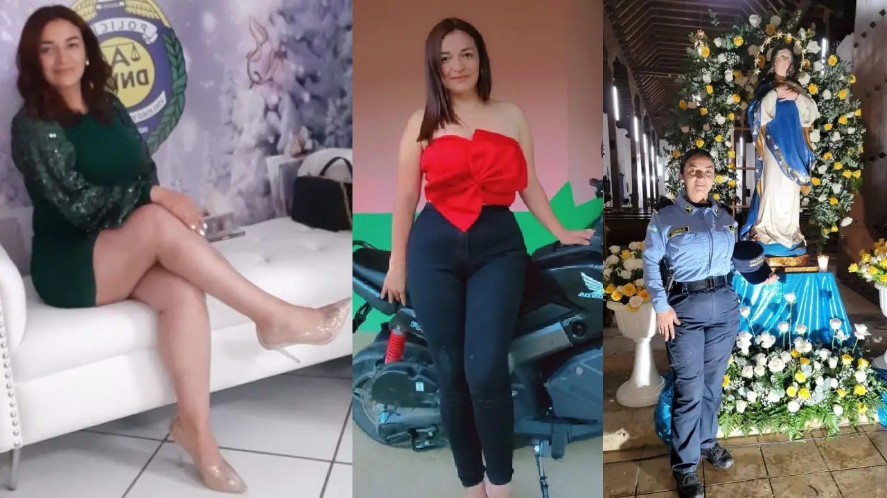 así era Xiomara Zúniga, policía que murió en El Rodeo