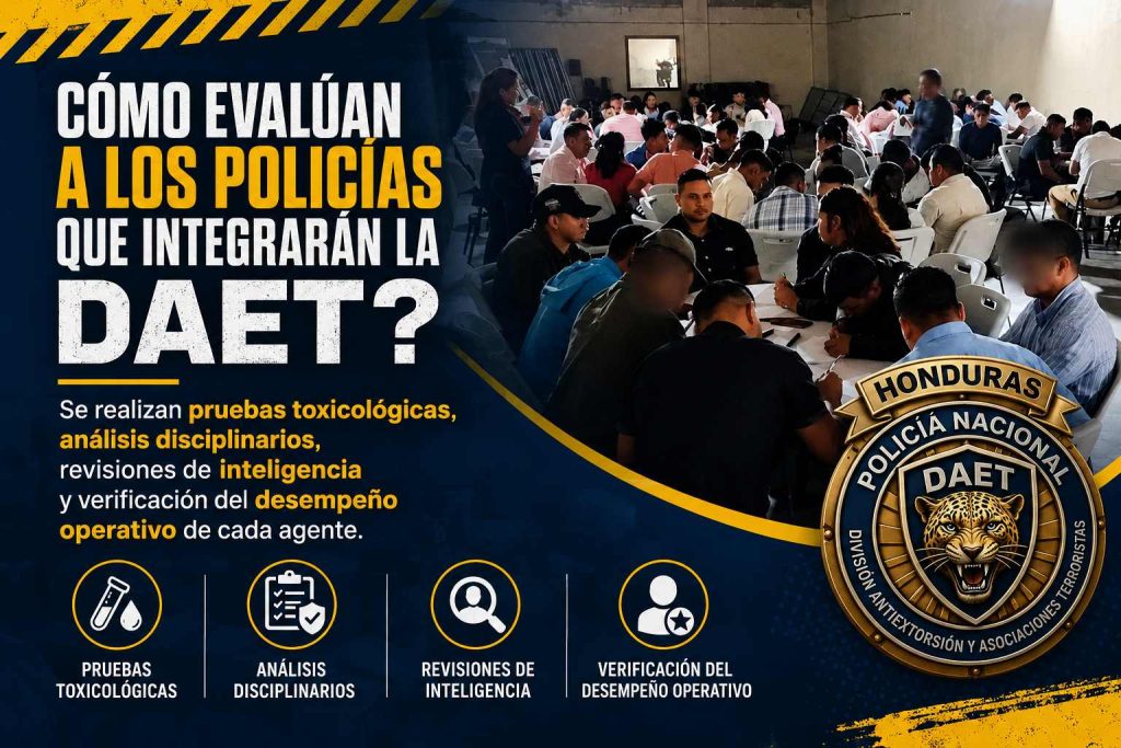pruebas a los agentes