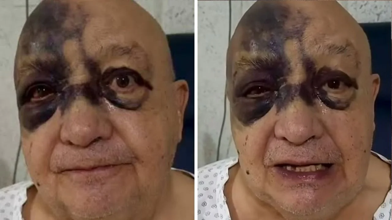 Collage de fotos de Luis de Alba, el comediante mexicano