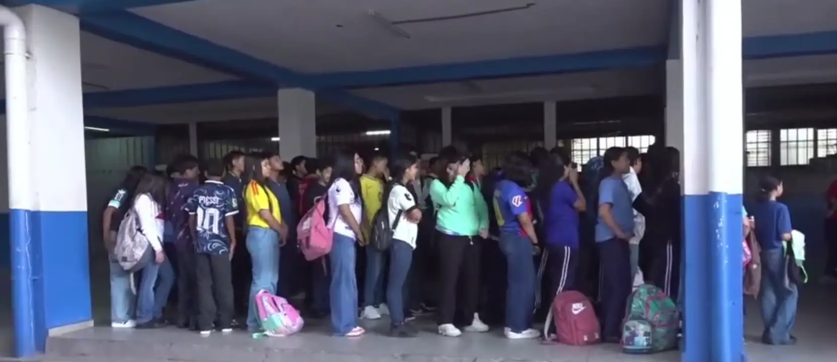 Escuela amenaza