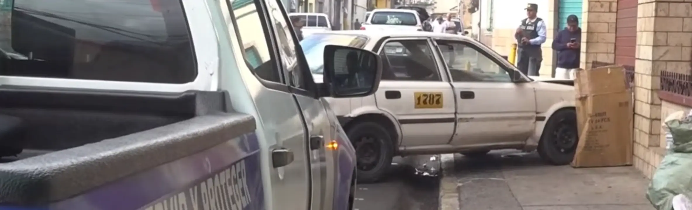 Taxista es herido por presunto asalto Comayagüela