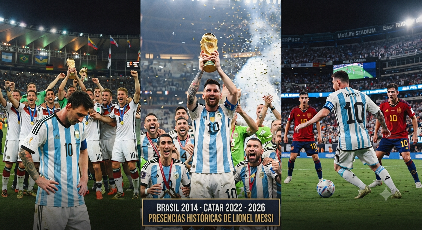 Lionel Messi igualará el récord de Cafú en la final del Mundial 2026