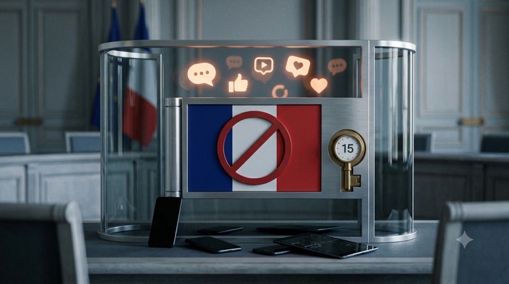 francia prohibido redes sociales