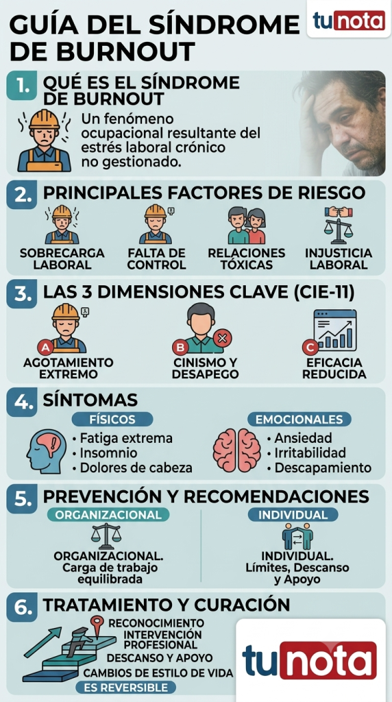 Algunas generalidades del Síndrome de Burnout.