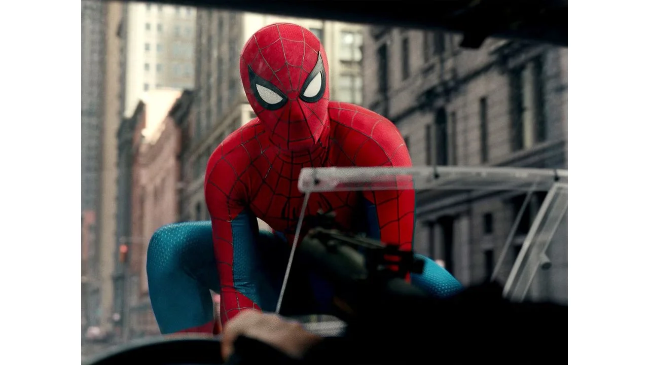 Spider Man de color rojo.