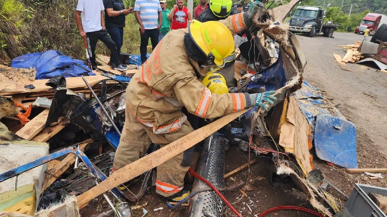 Accidente de tránsito en Olancho
