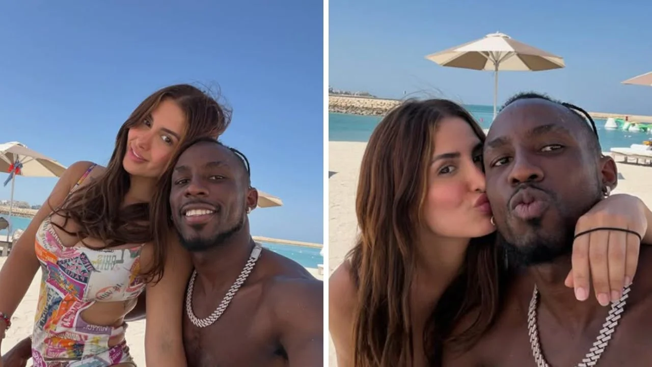Collage de fotos de Julián Quiñones y su esposa Ana Gabriela Quiñones Amato