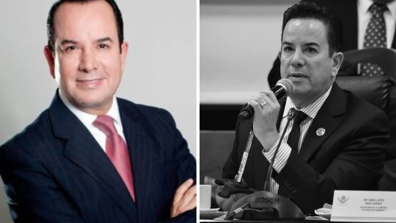 Collage de fotos de Benjamín Medrano Quezada