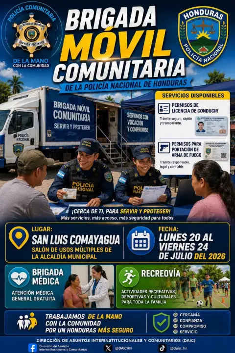 DNVT brigada Comayagua